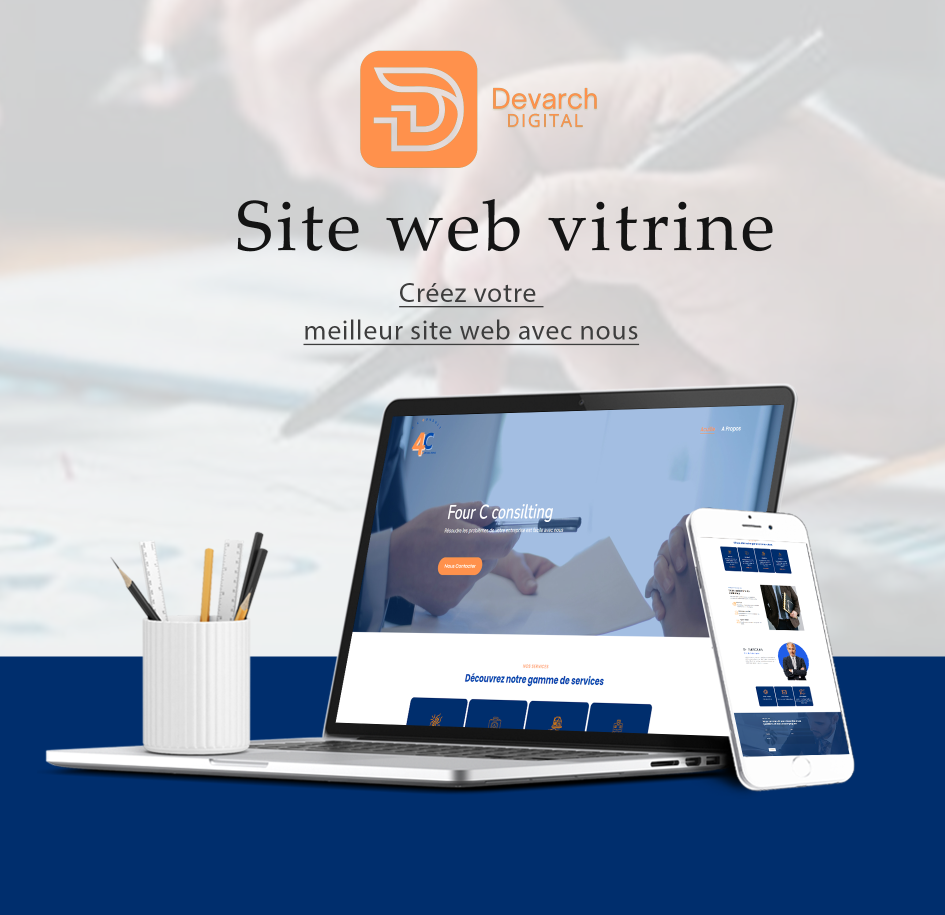 Site WordPress créé par une agence de développement web - Solutions de conception et développement de sites web.